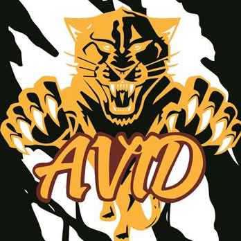 Panther with the word AVID
