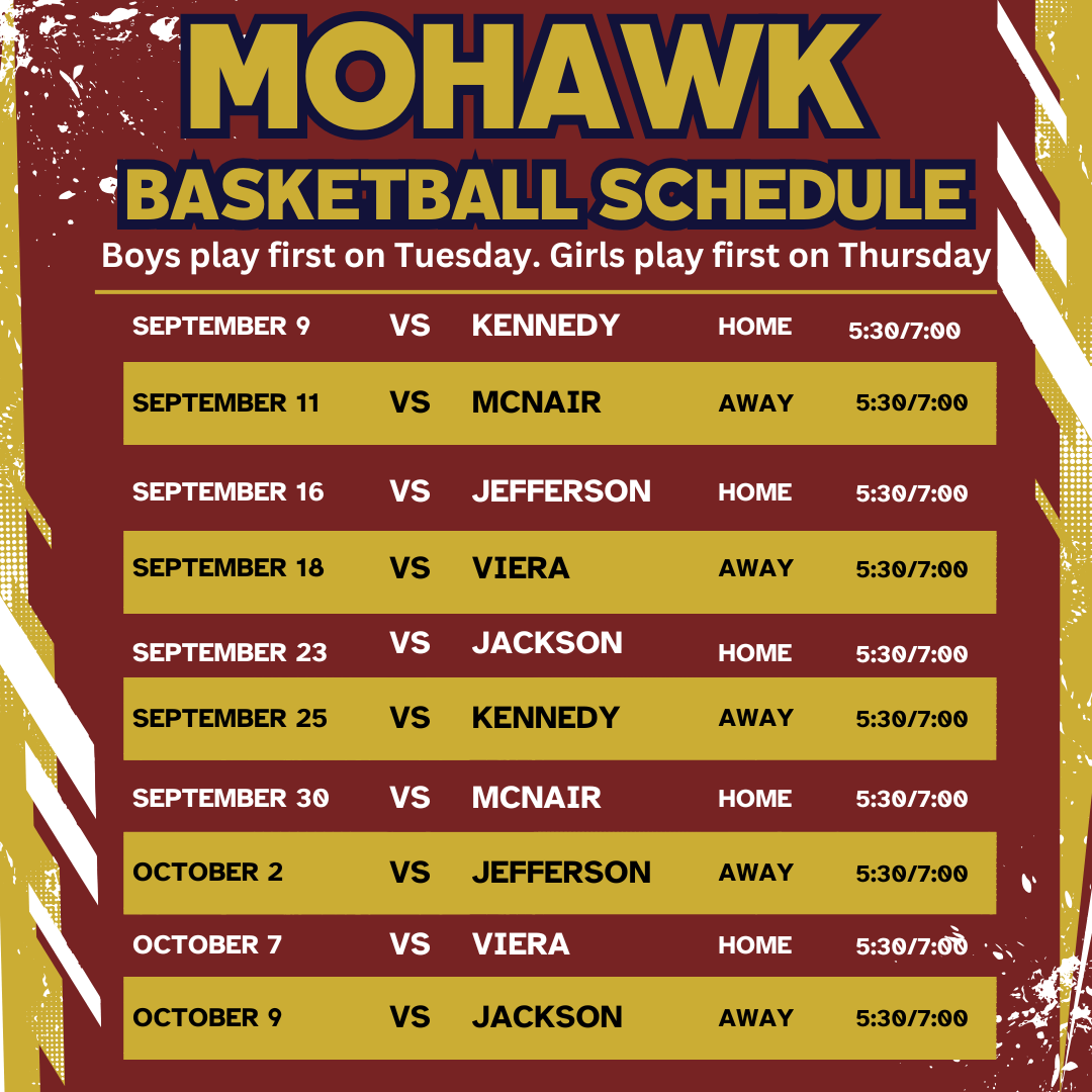 basketball Schedule