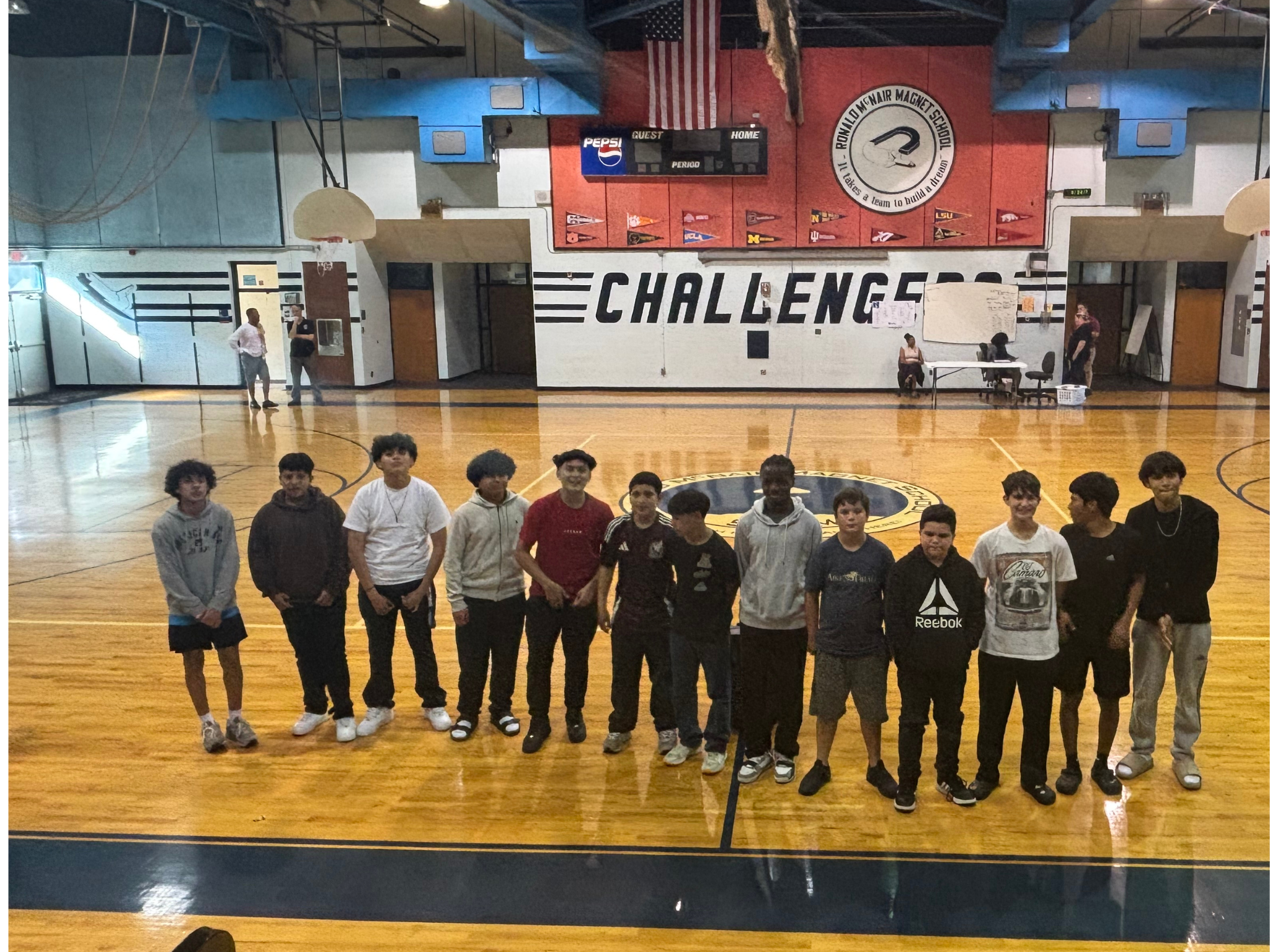 Boys soccer team