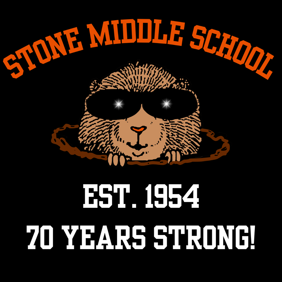 Stone Gopher logo with sunglasses - 70 years strong