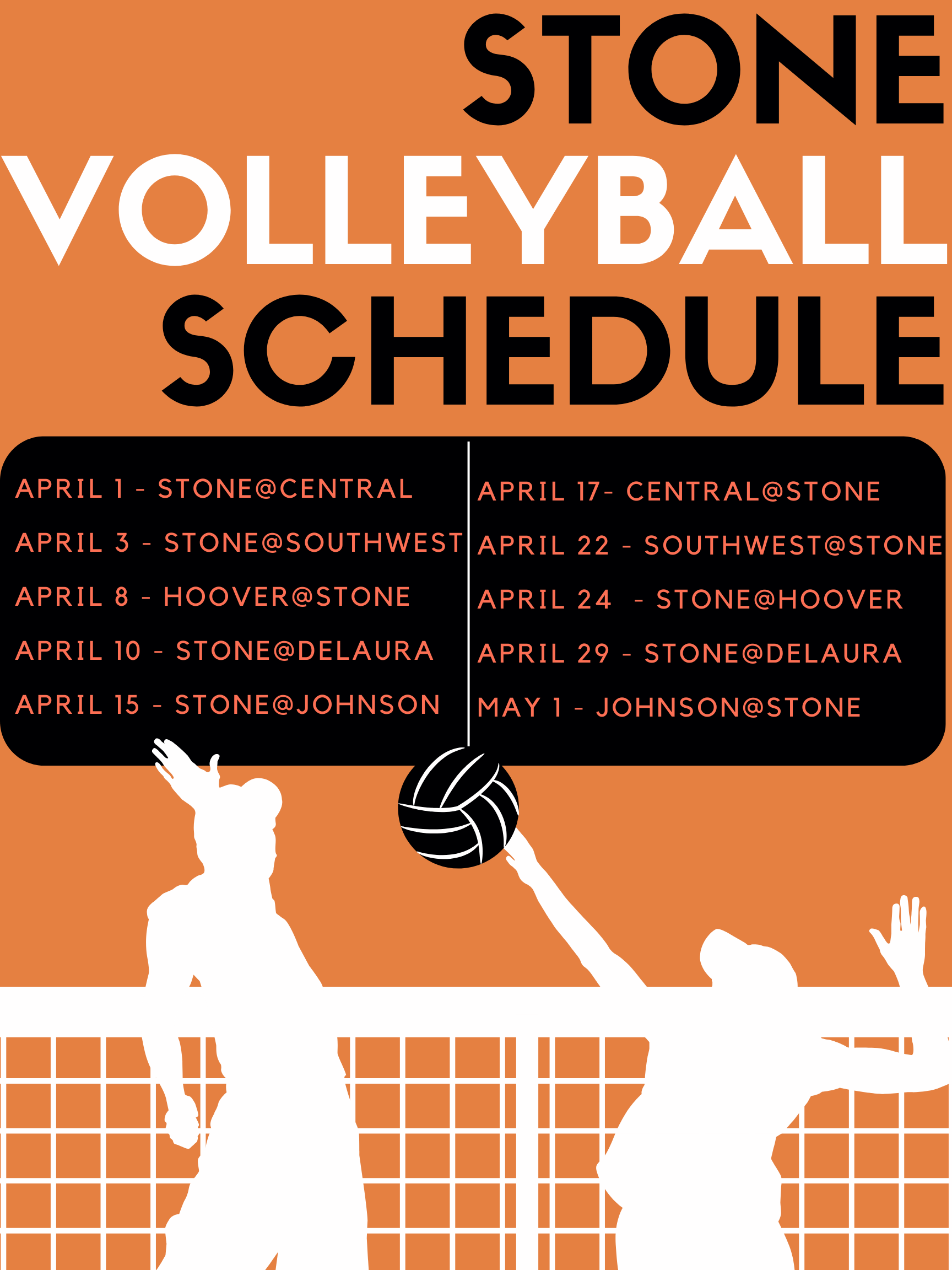 volleyball schedule