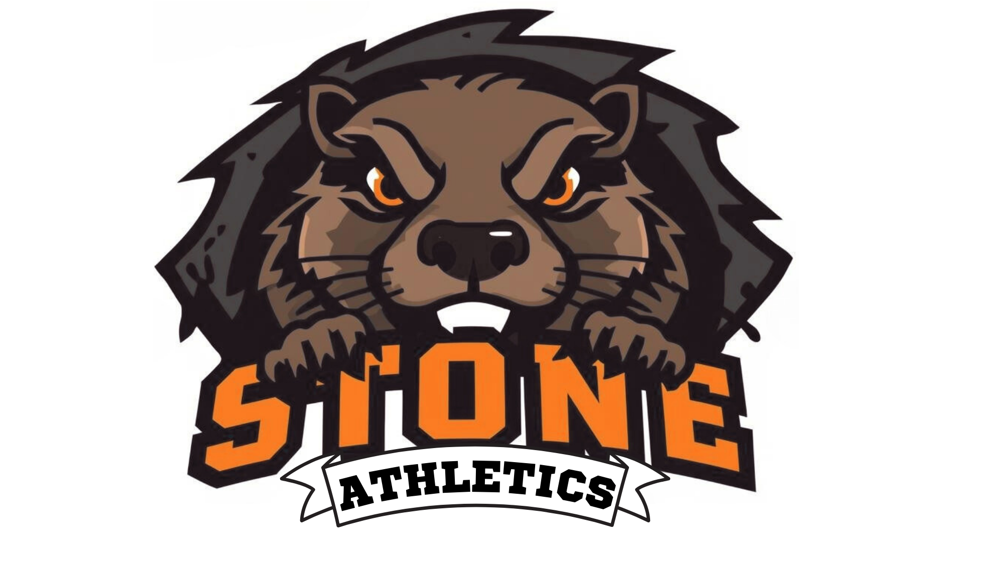 angry gopher with the words stone athletics under it