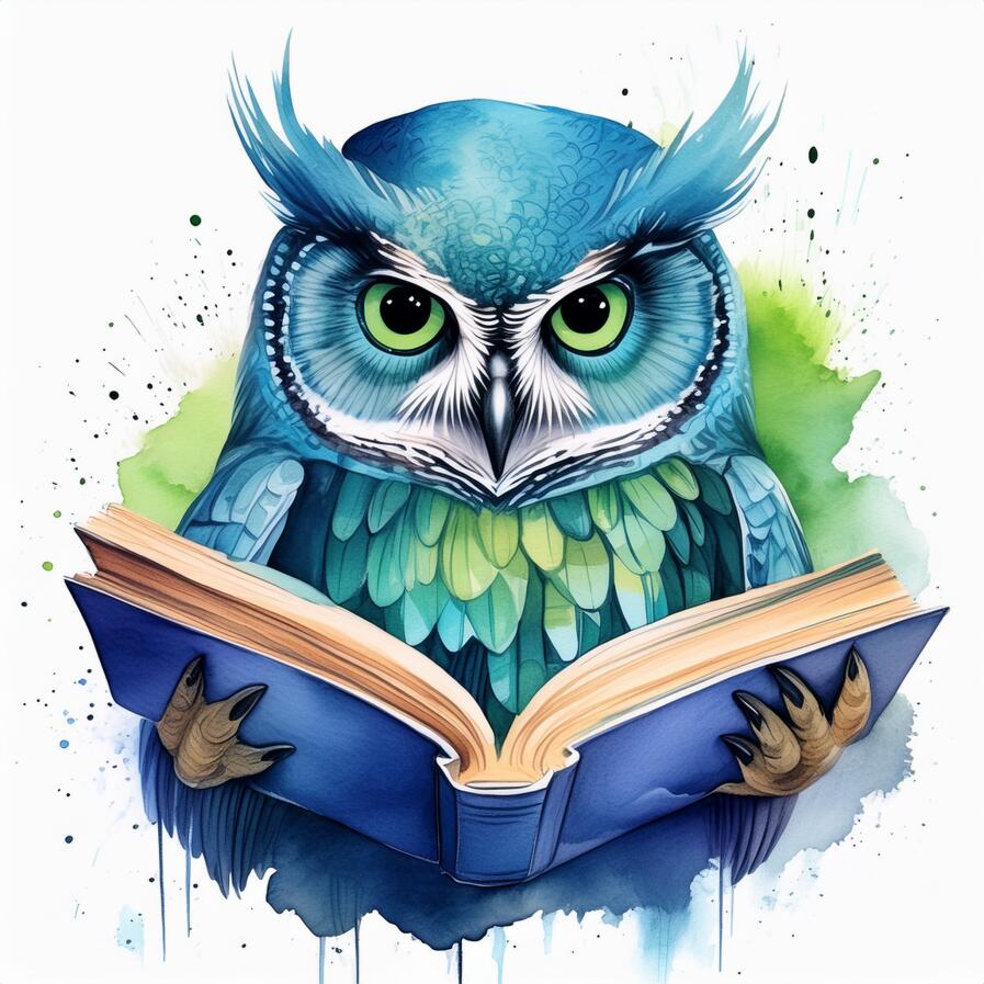 Owl Reading