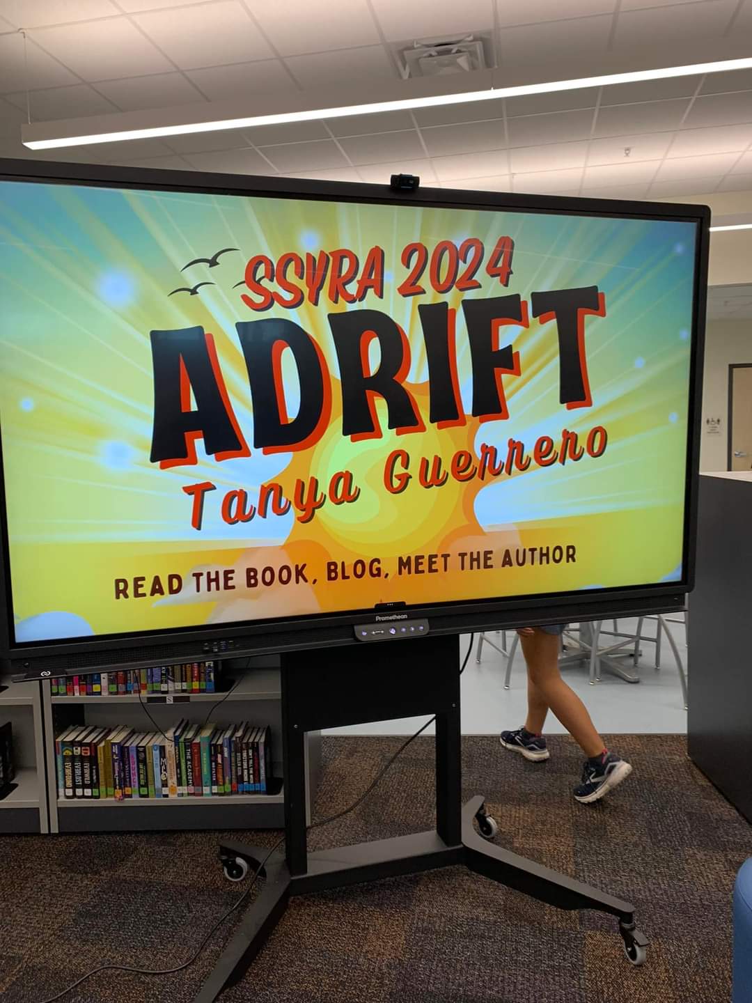 Adrift Author Visit