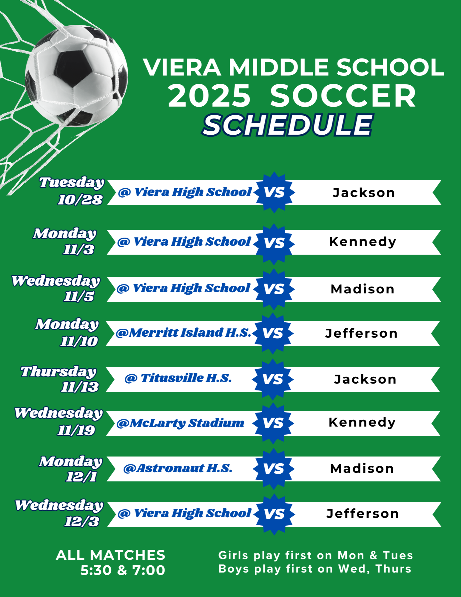 Soccer tryouts oct 6-9