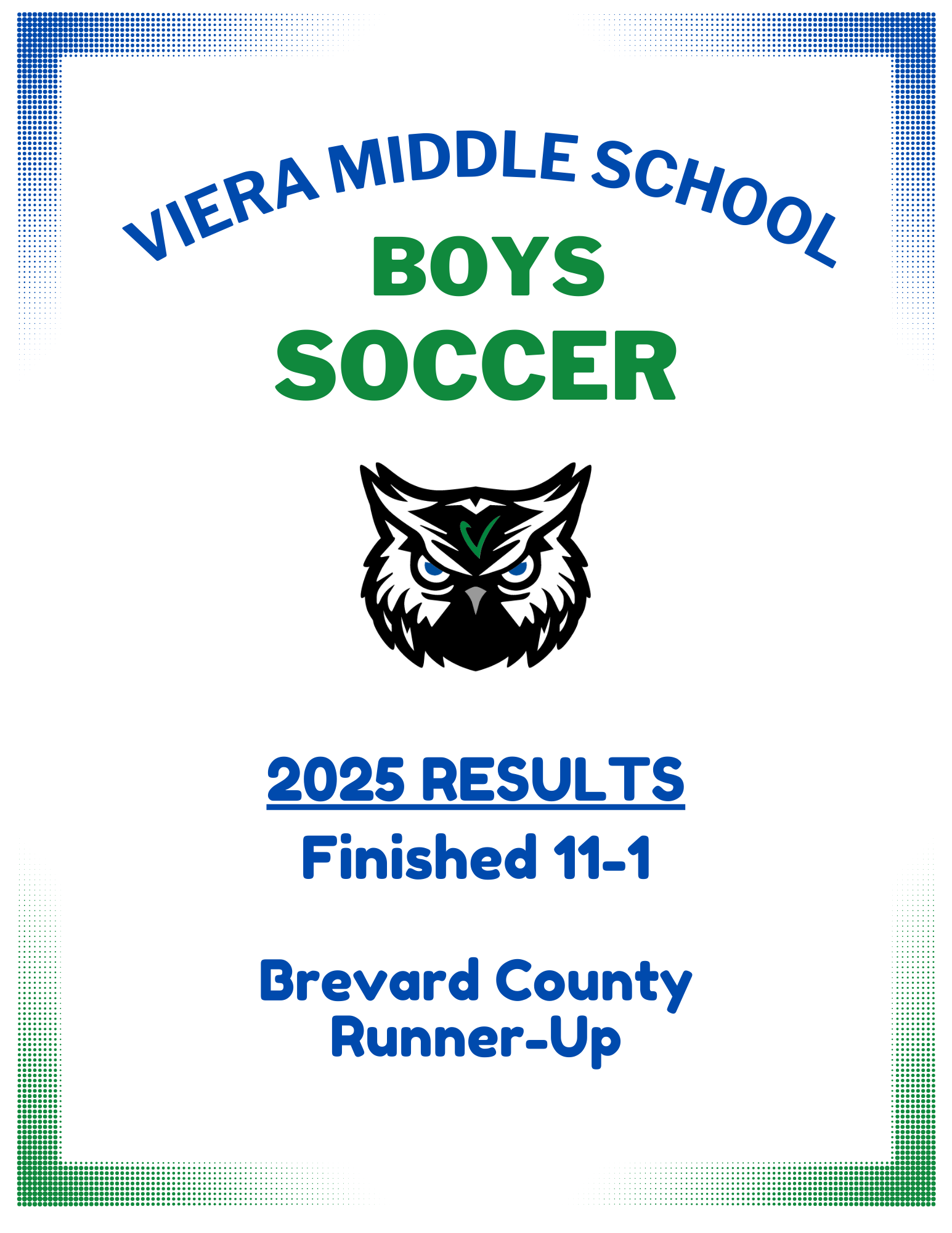 2025 Boys soccer results