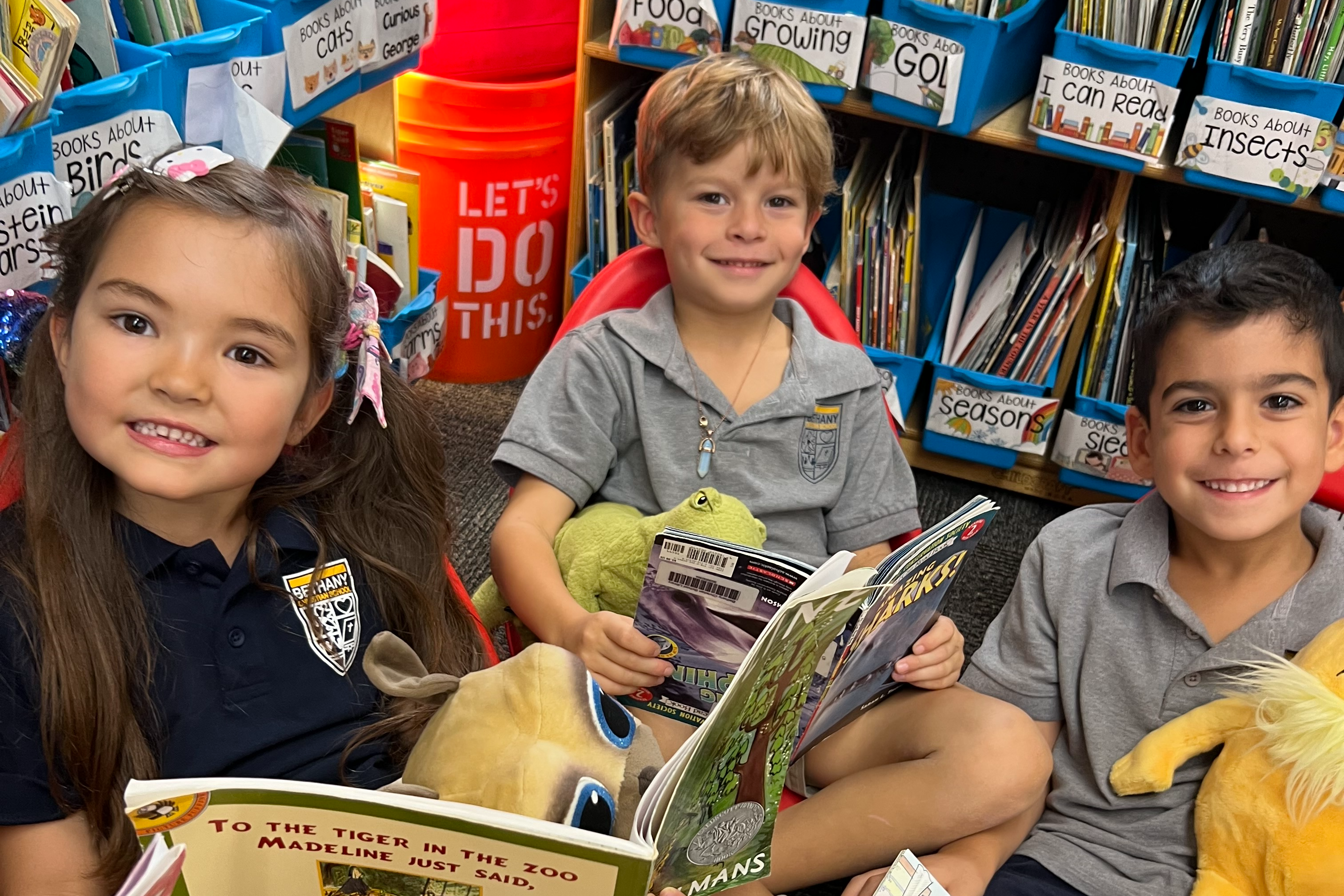 elementary students playing 