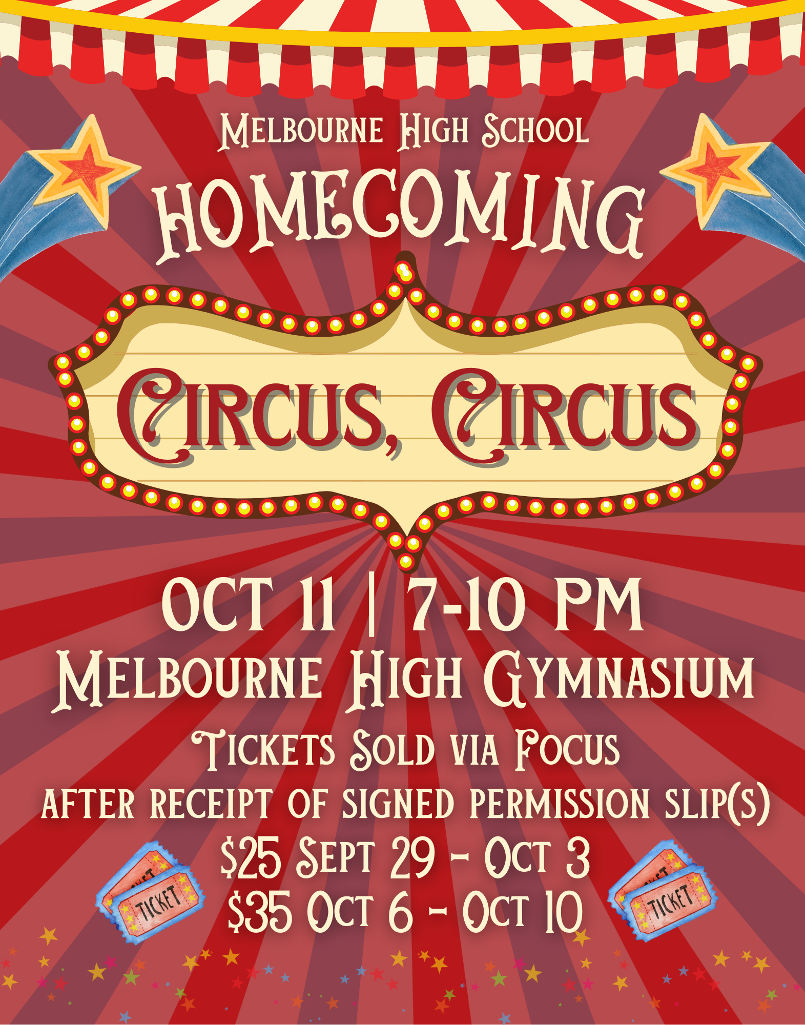 homecoming flyer