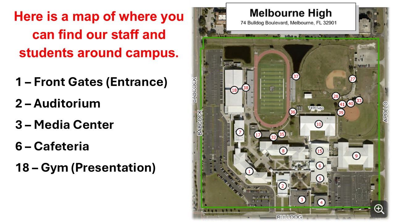 Map of School