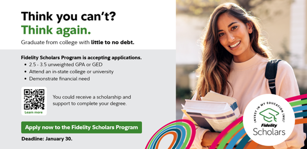 Fidelity Scholarship Opportunity