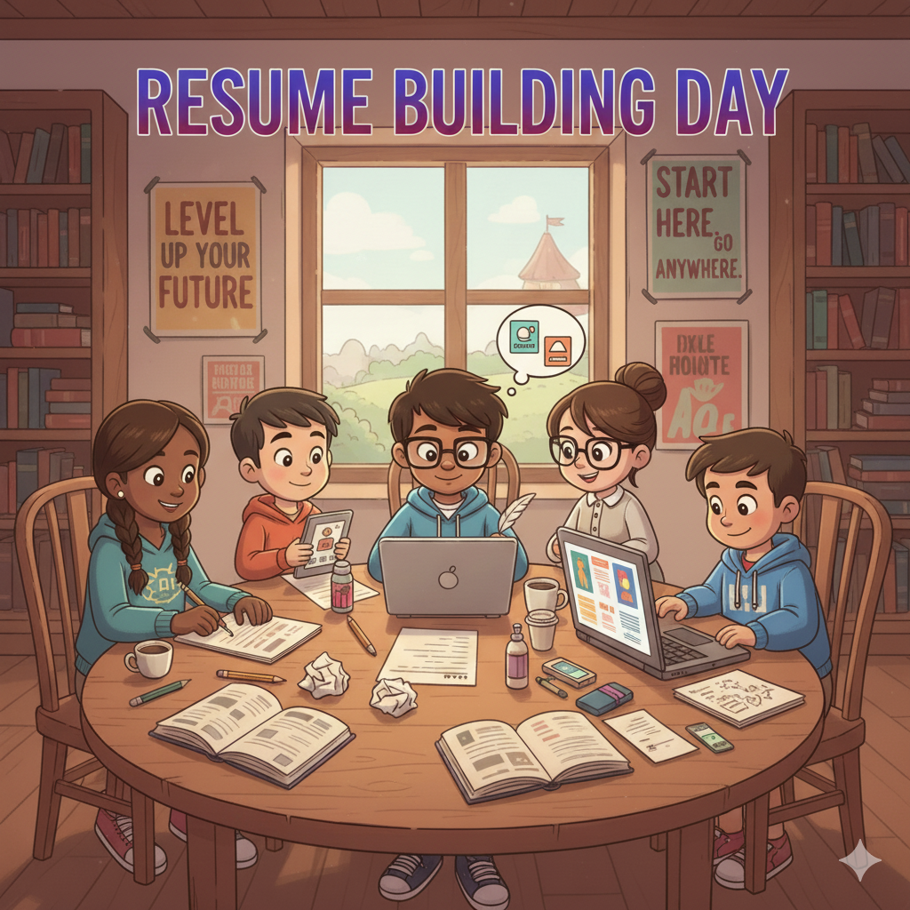 Click here to schedule an appointment to build your resume on Nov. 3rd.