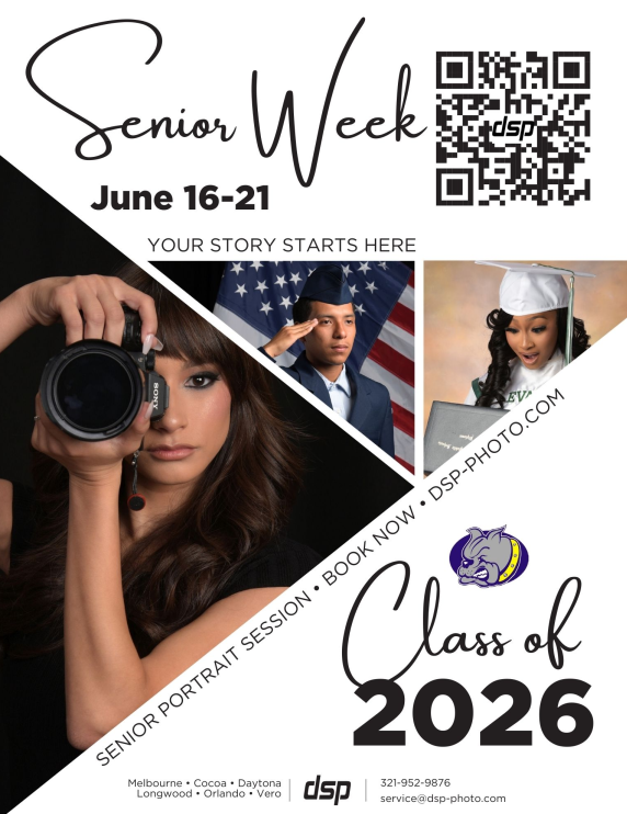 senior portrait flyer