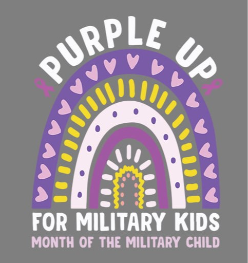 Purple Up for Military Kids Logo