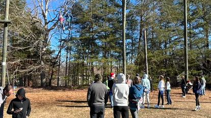 Ropes Course at Pickens Junior High