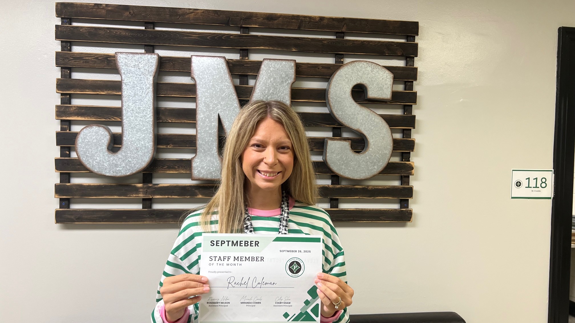 Staff Member of the Month image