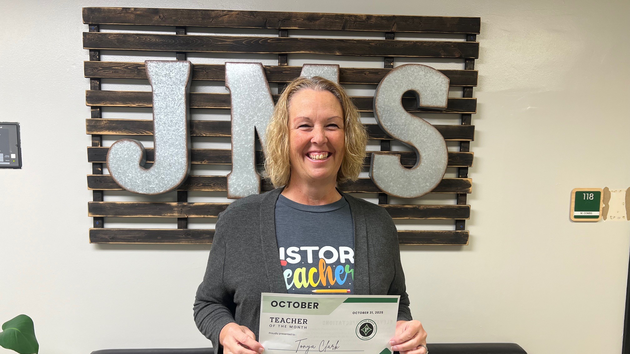 Teacher of the Month