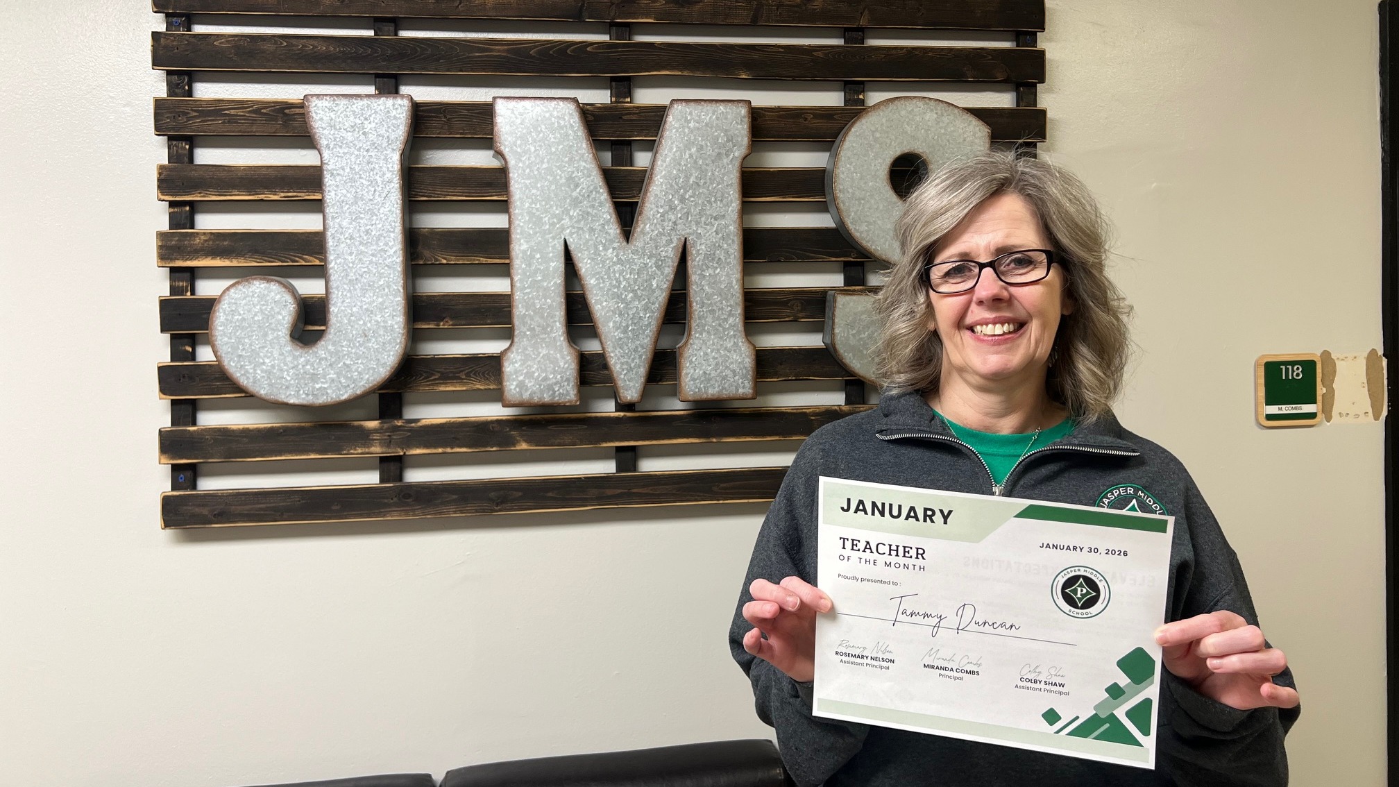 Teacher of the Month