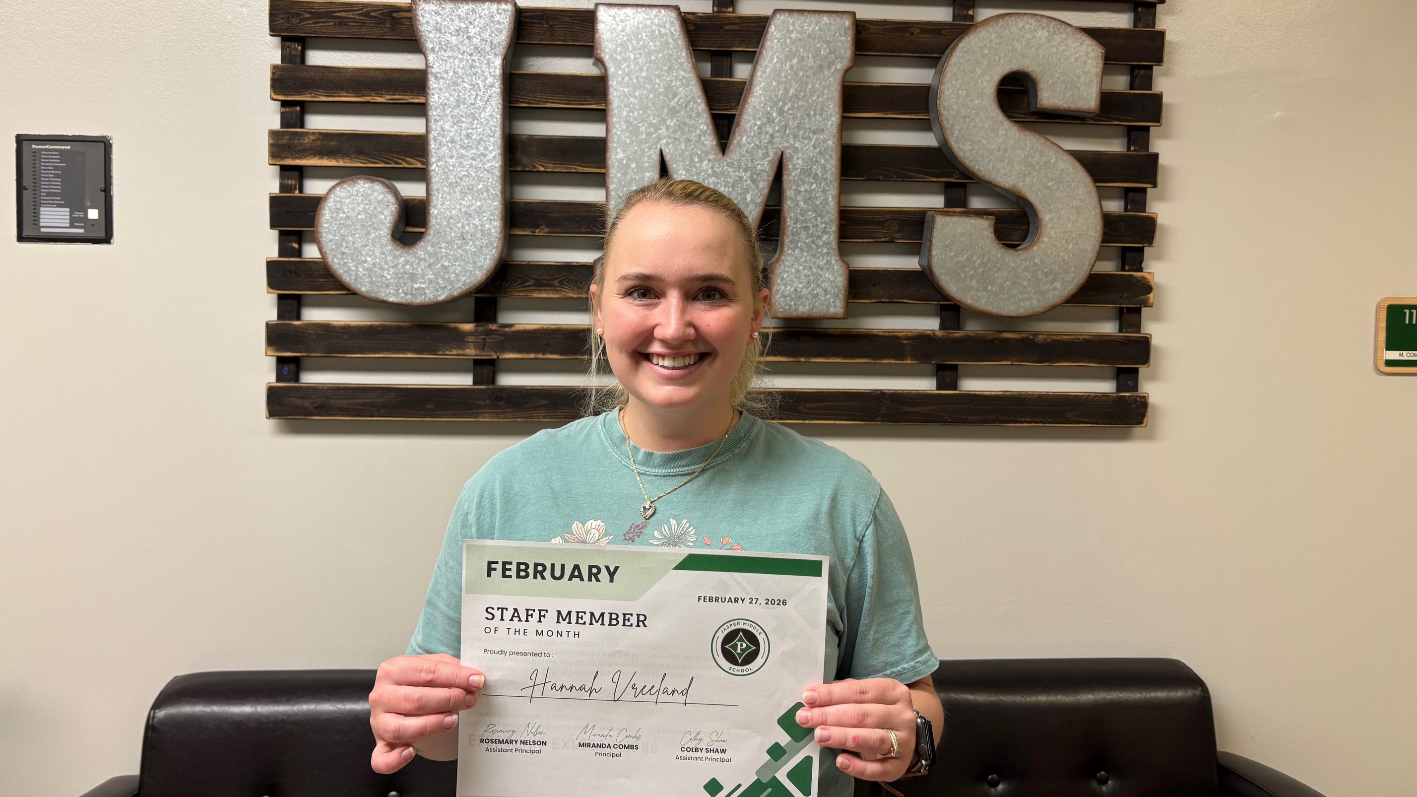 Staff Member of the Month image