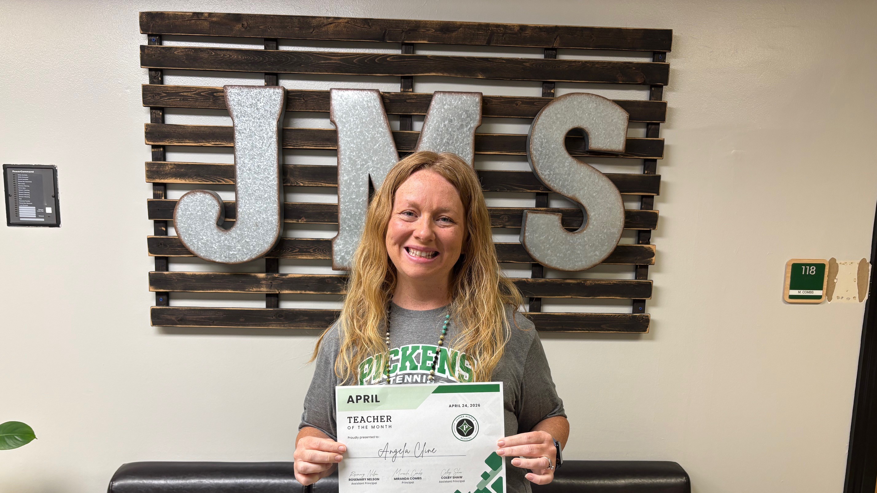 Teacher of the Month