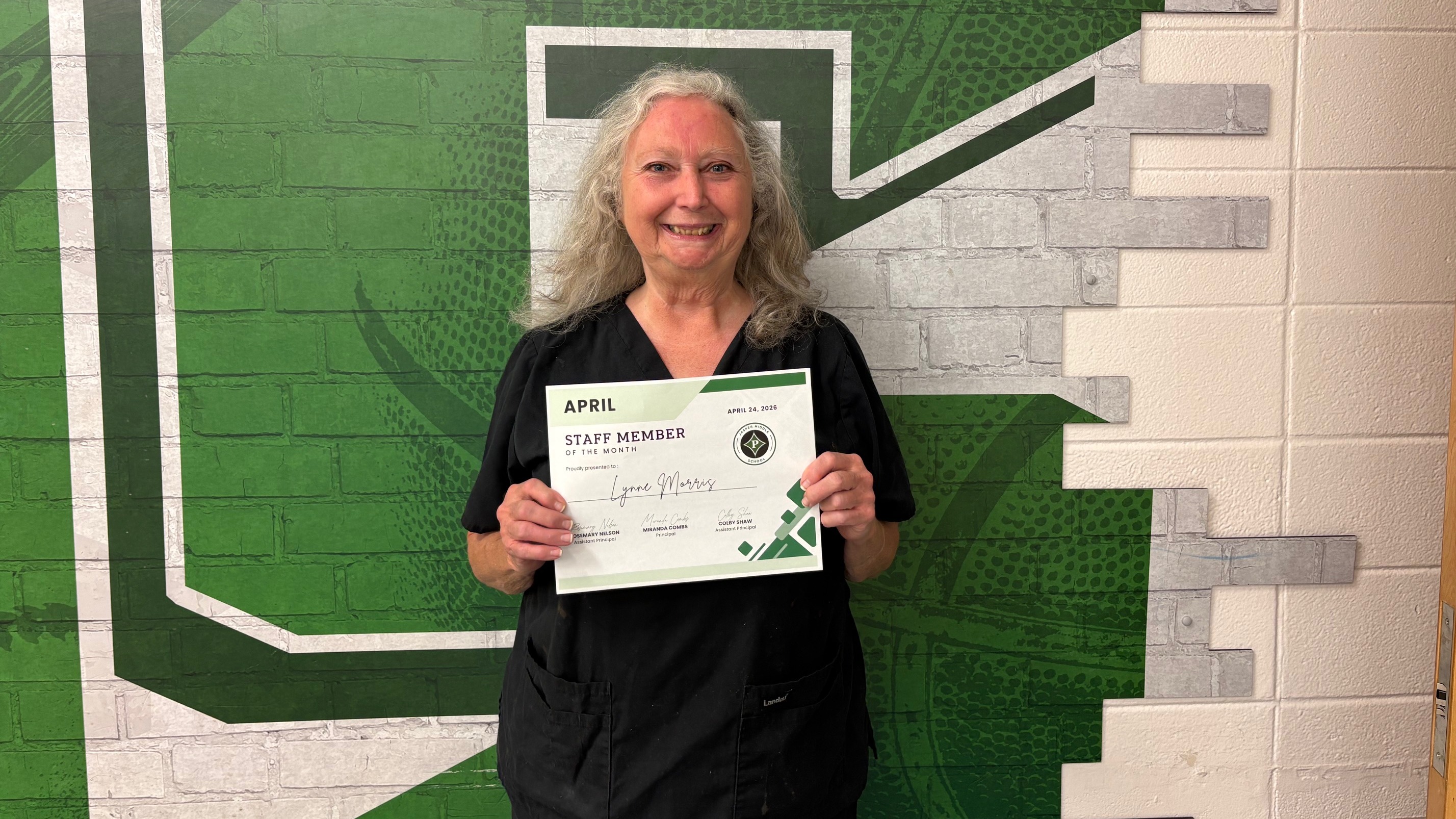 Staff Member of the Month image