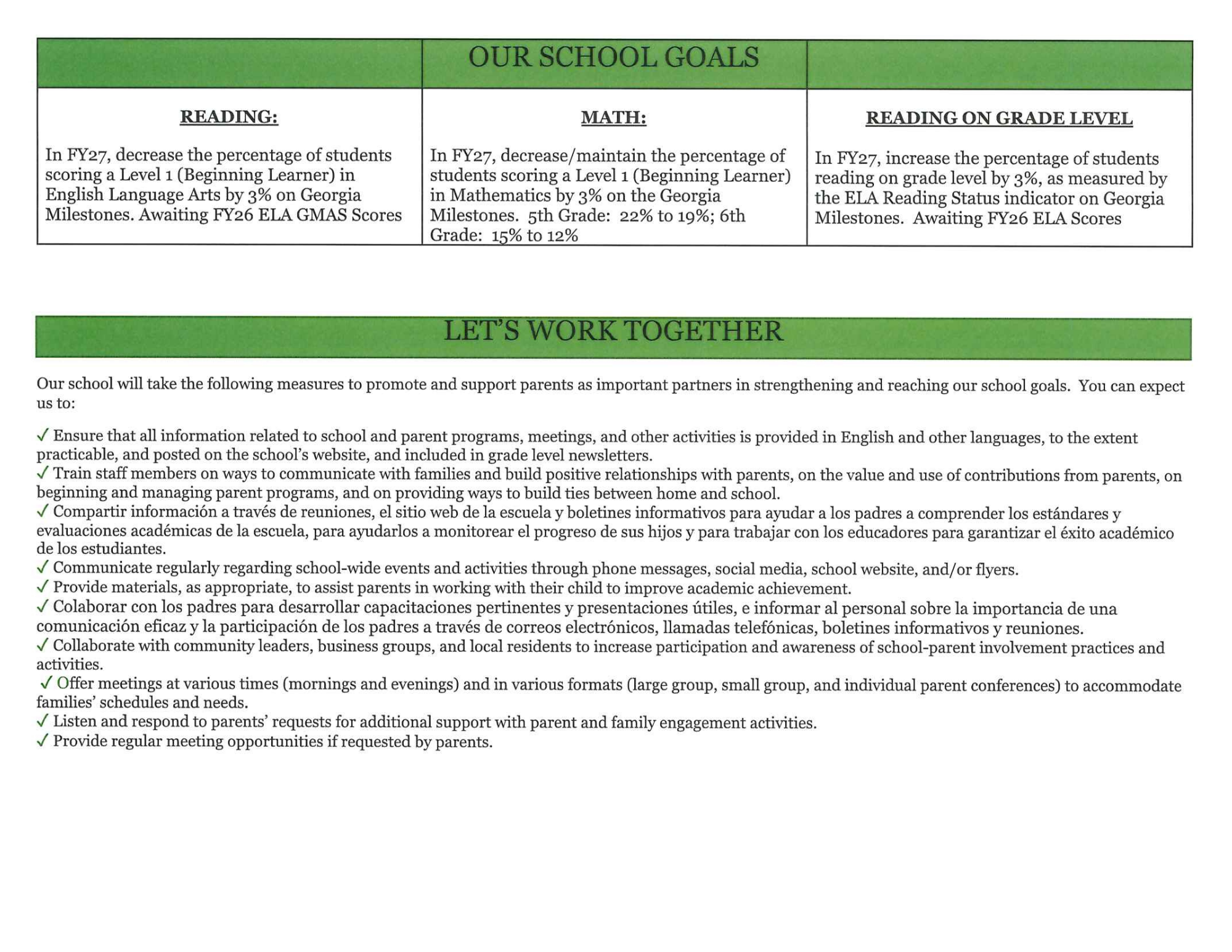 Parent Engagement Page 2