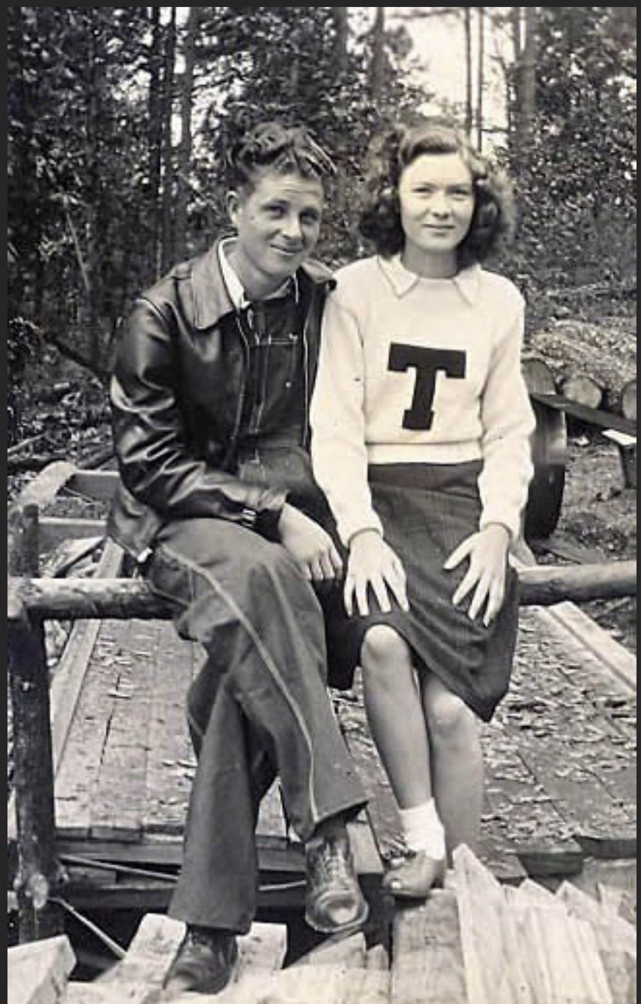 Two people