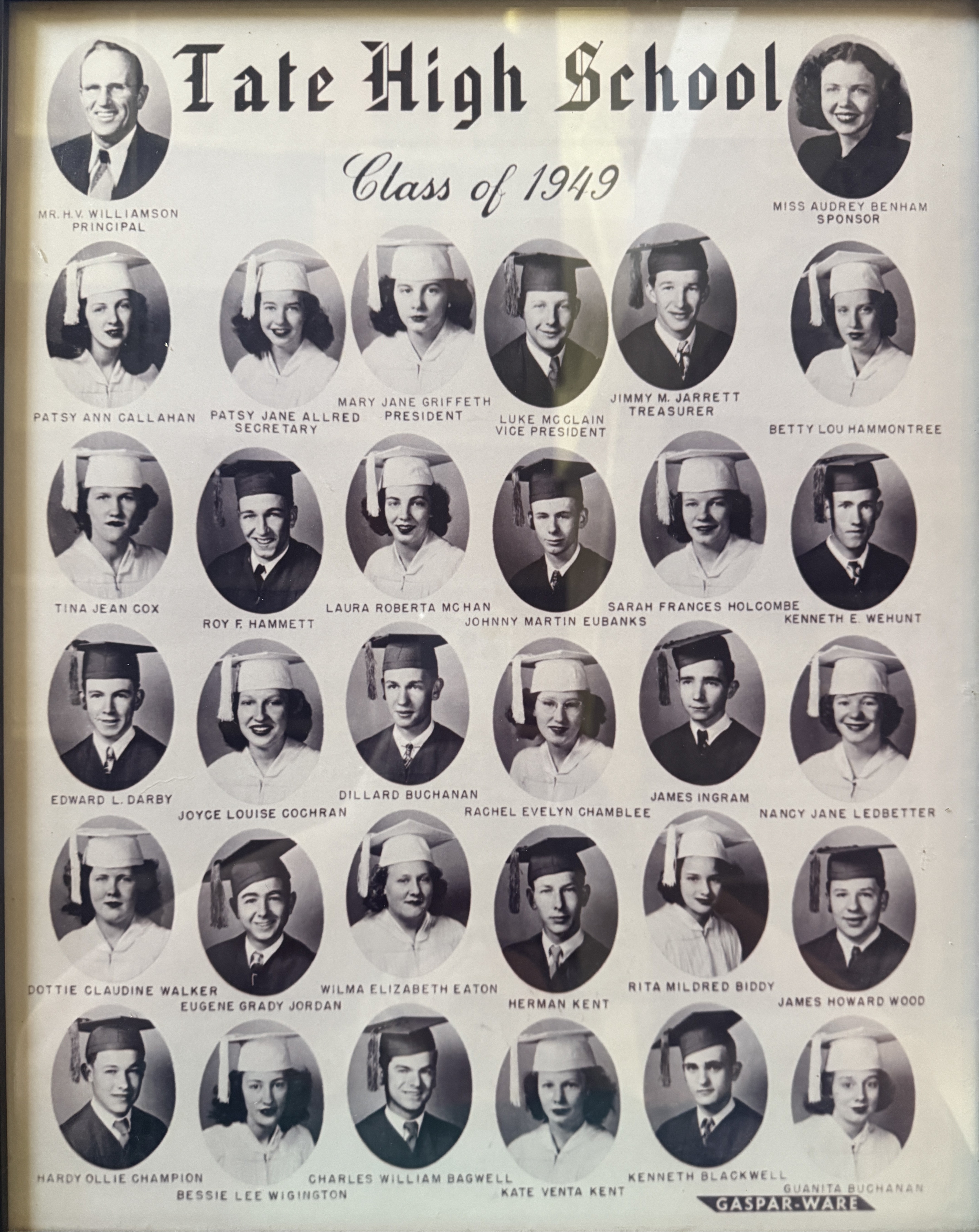 class photo 1949