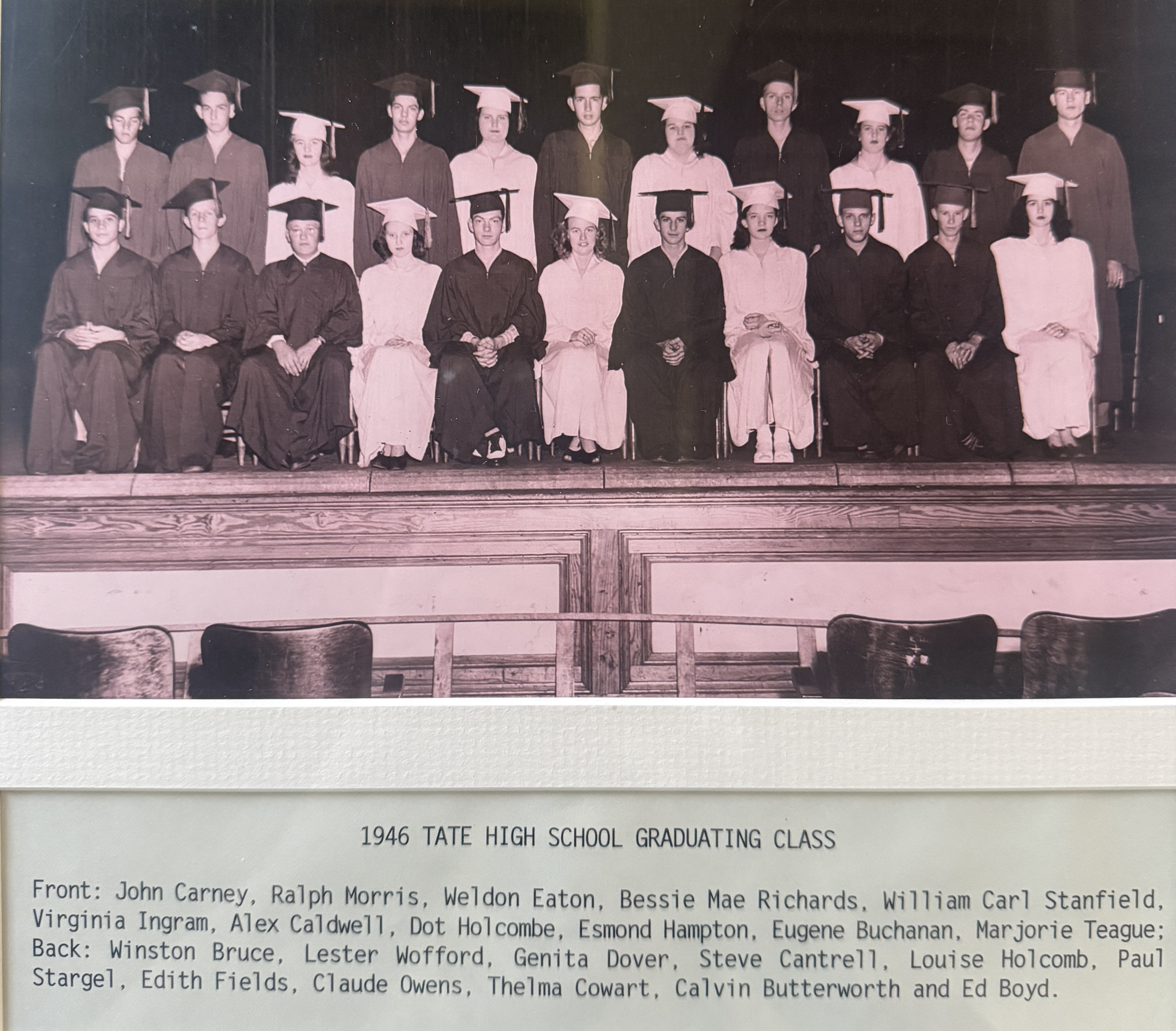 graduating class 1946