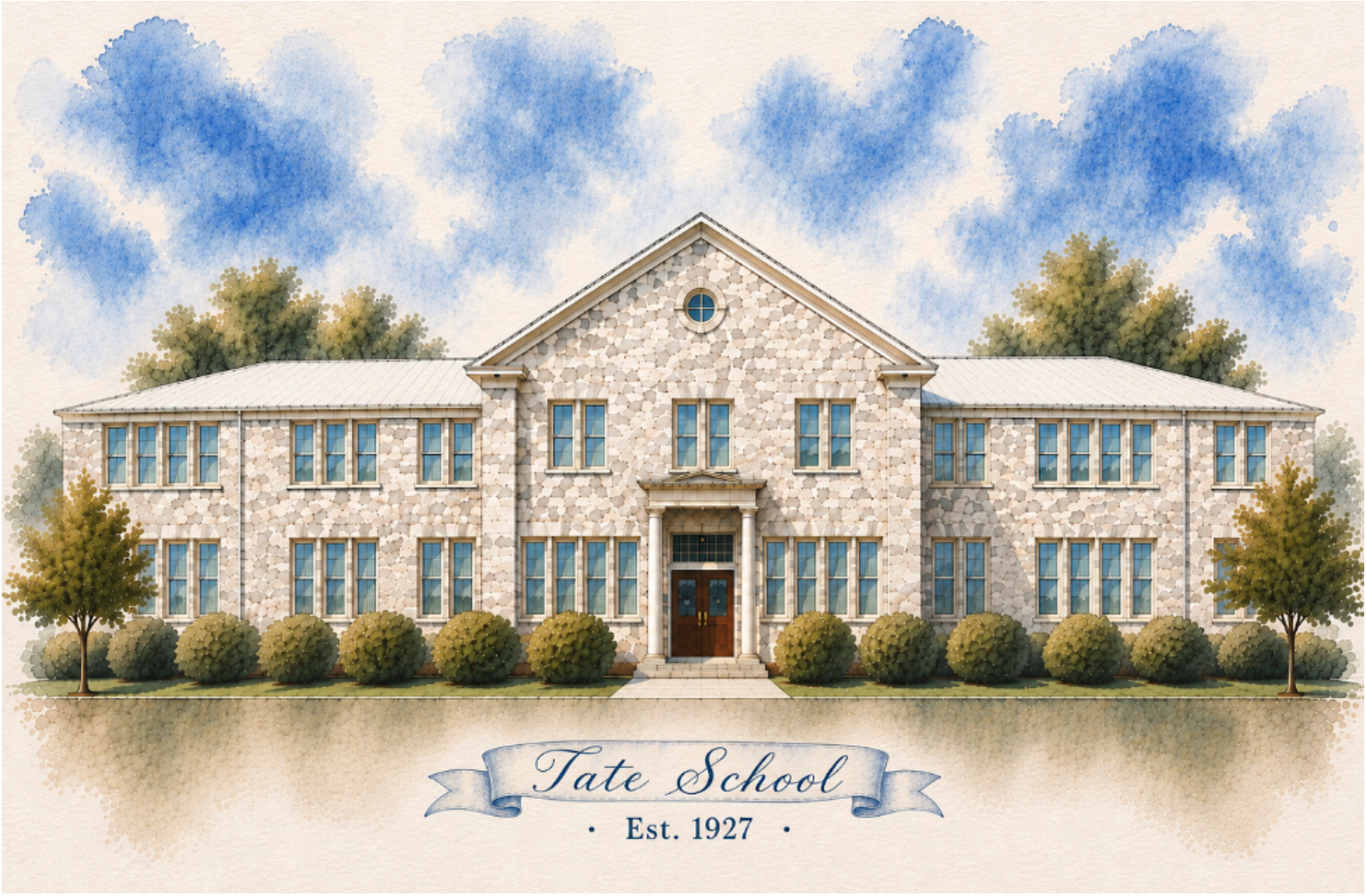 Tate 100 School Print