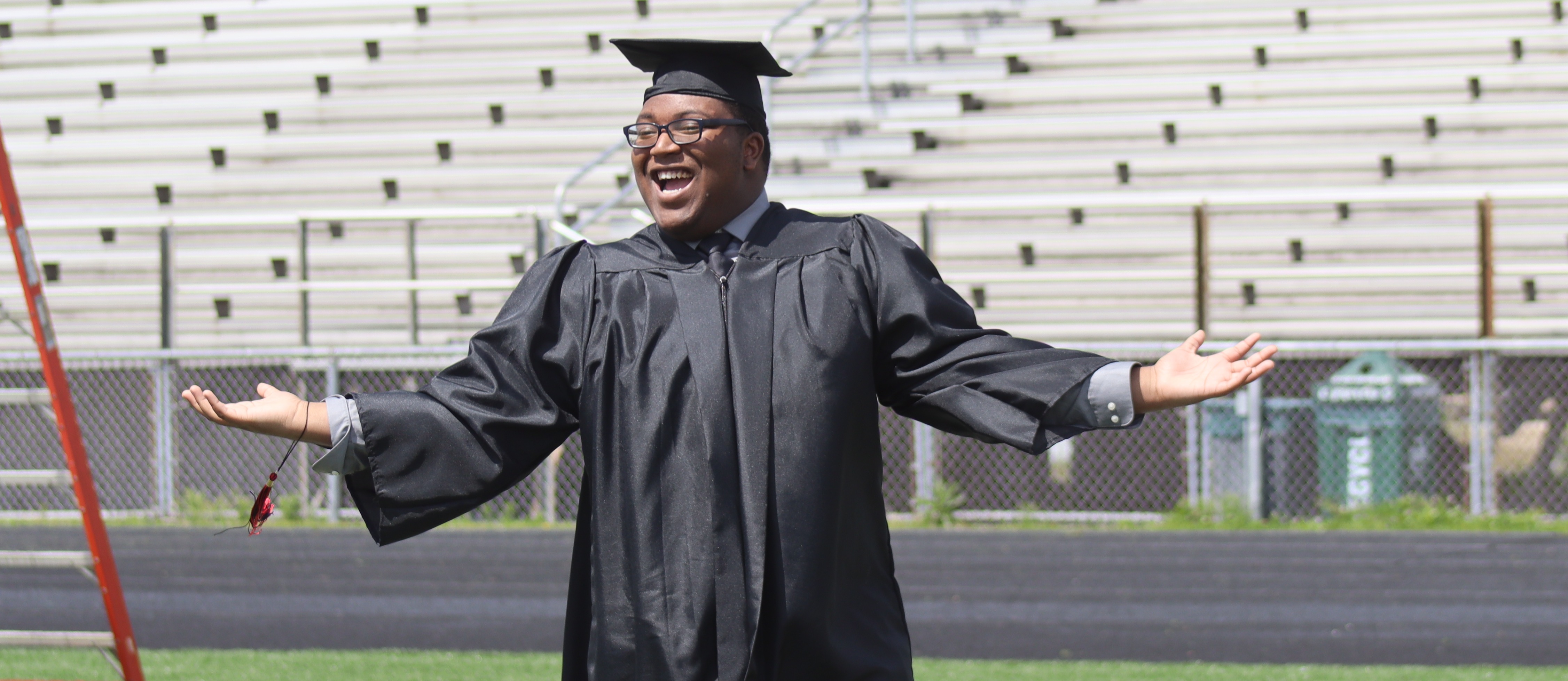 a happy graduate