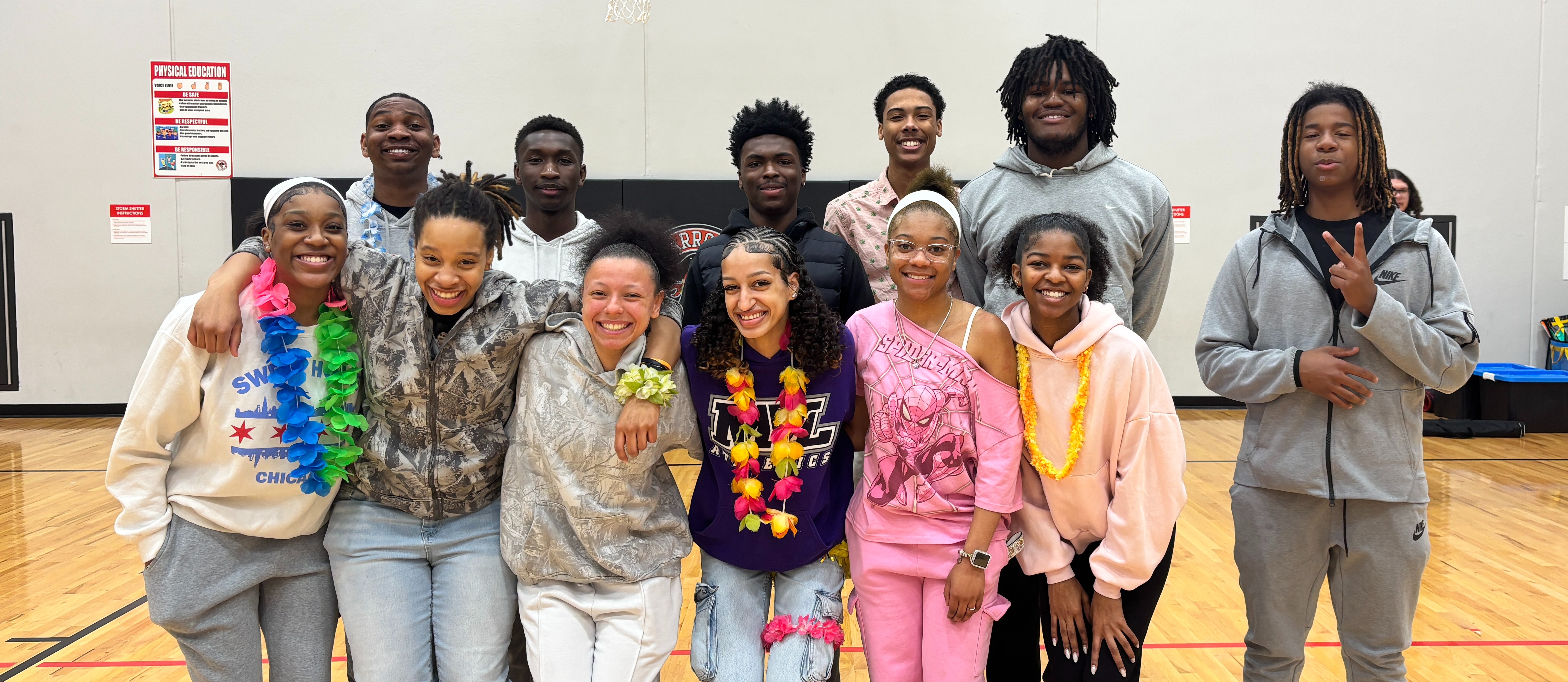 group of High School students