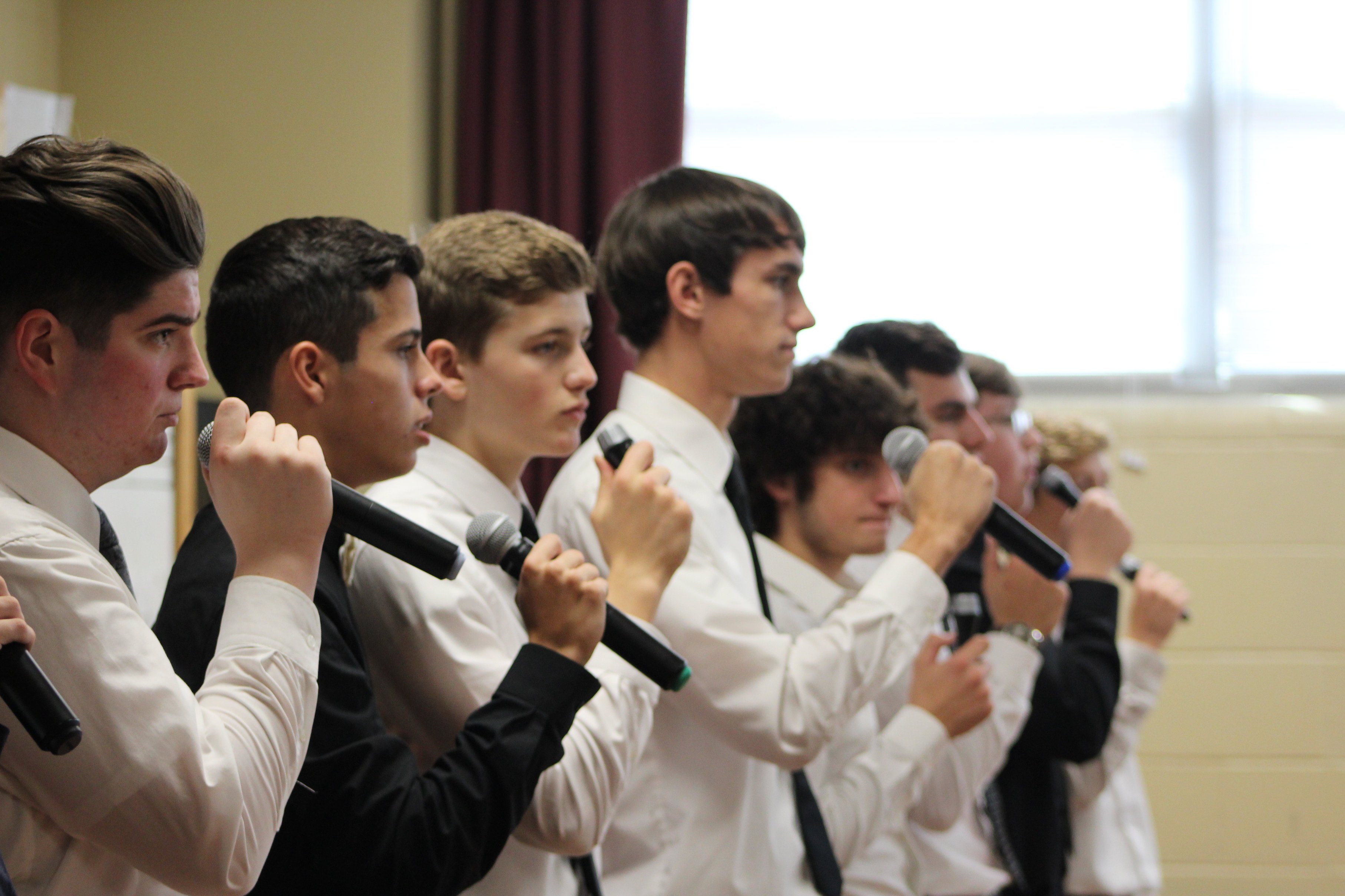 Lehman Catholic High School Choir.