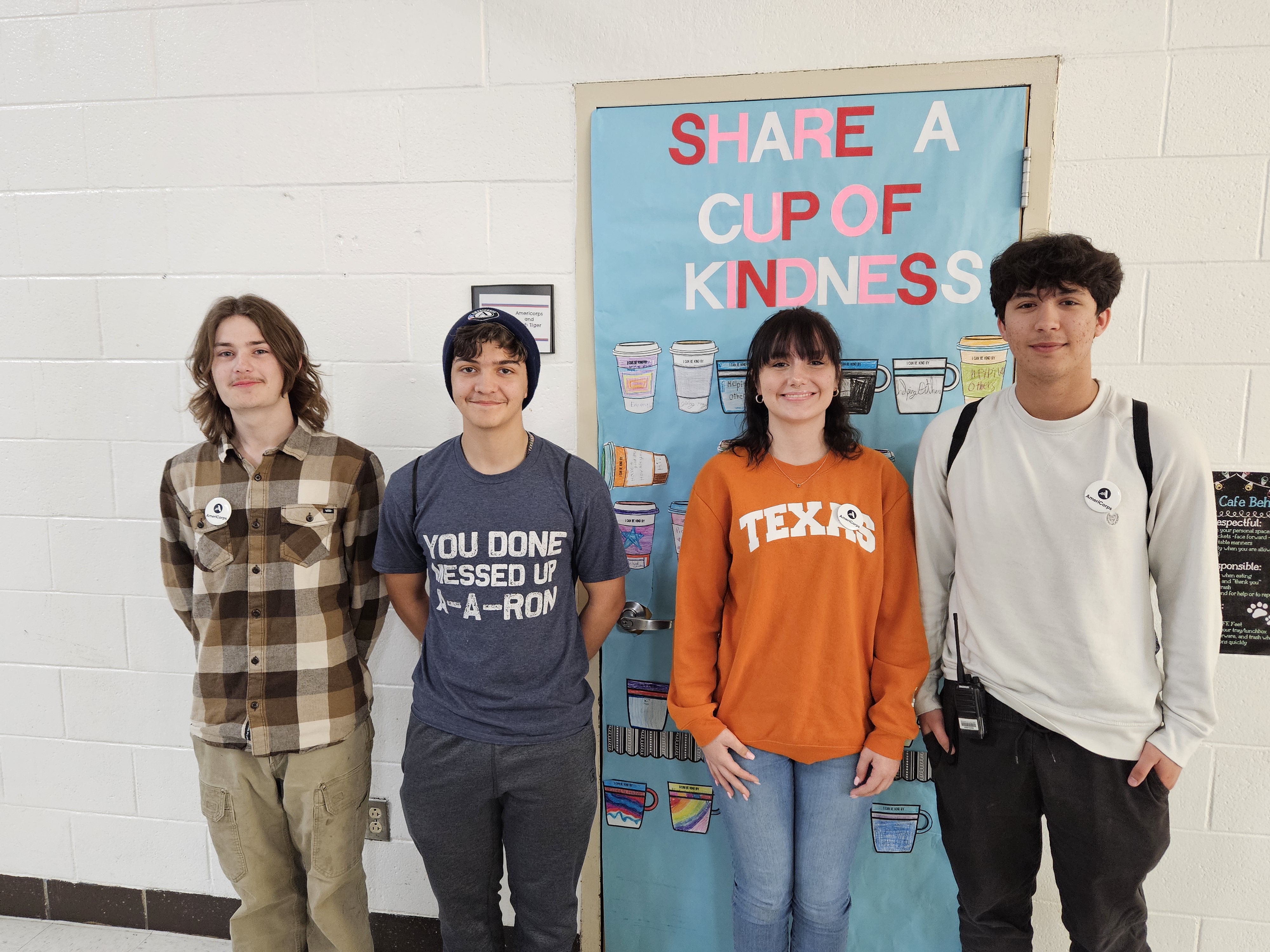 High School AmeriCorps Members who served at East Elementary