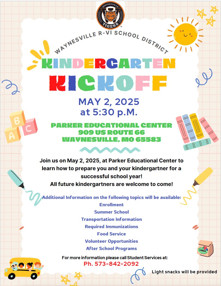 Kindergarten Kickoff