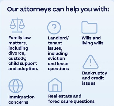 legal support examples