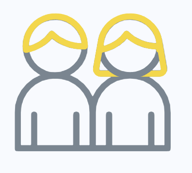 icon of two children