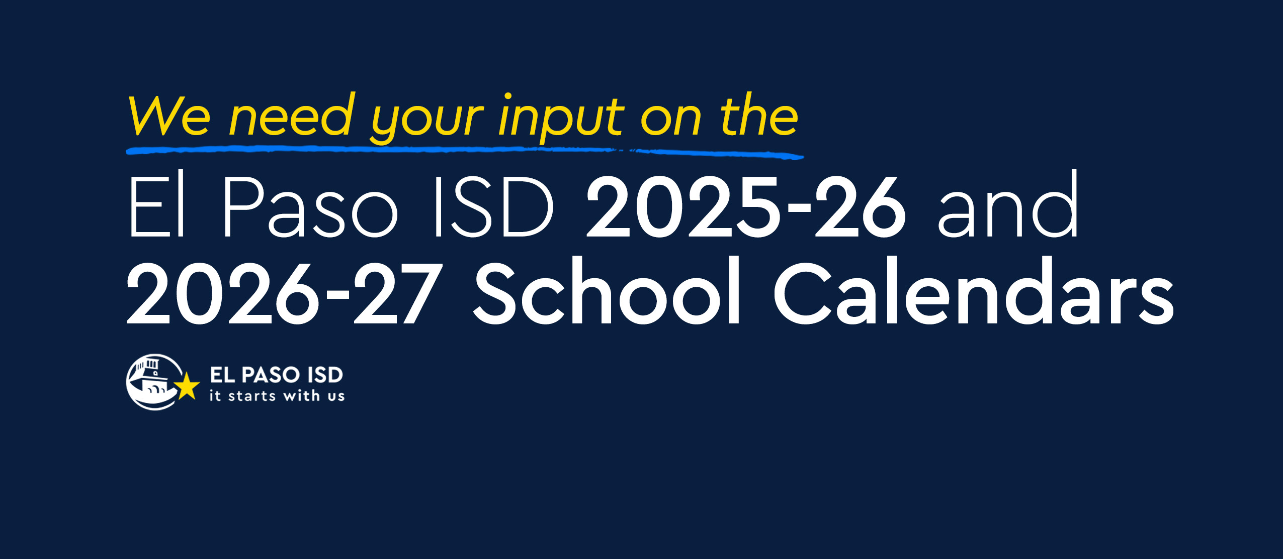 Vote on proposed 2025-26 and 2026-27 student calendars