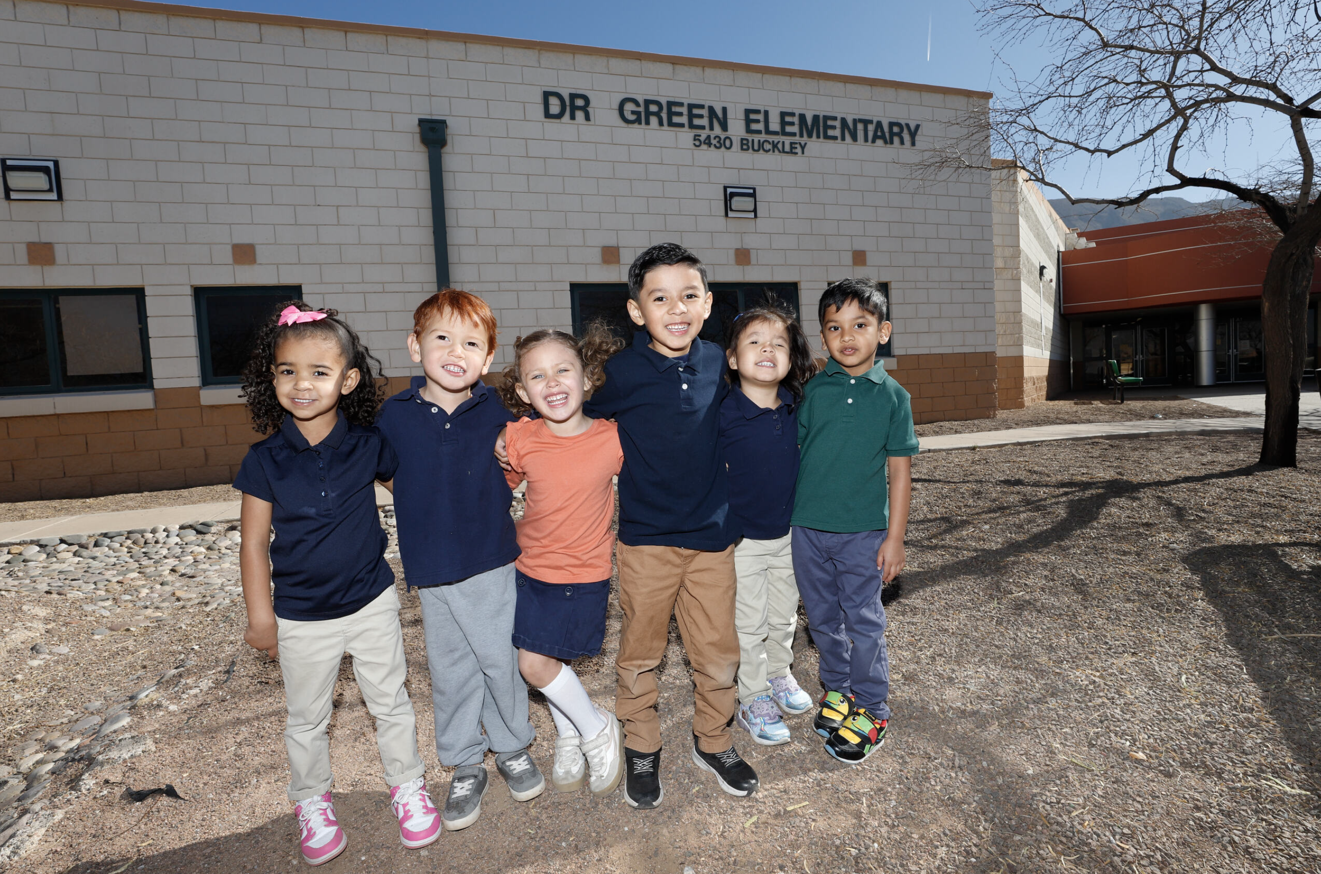 Montessori at Green students