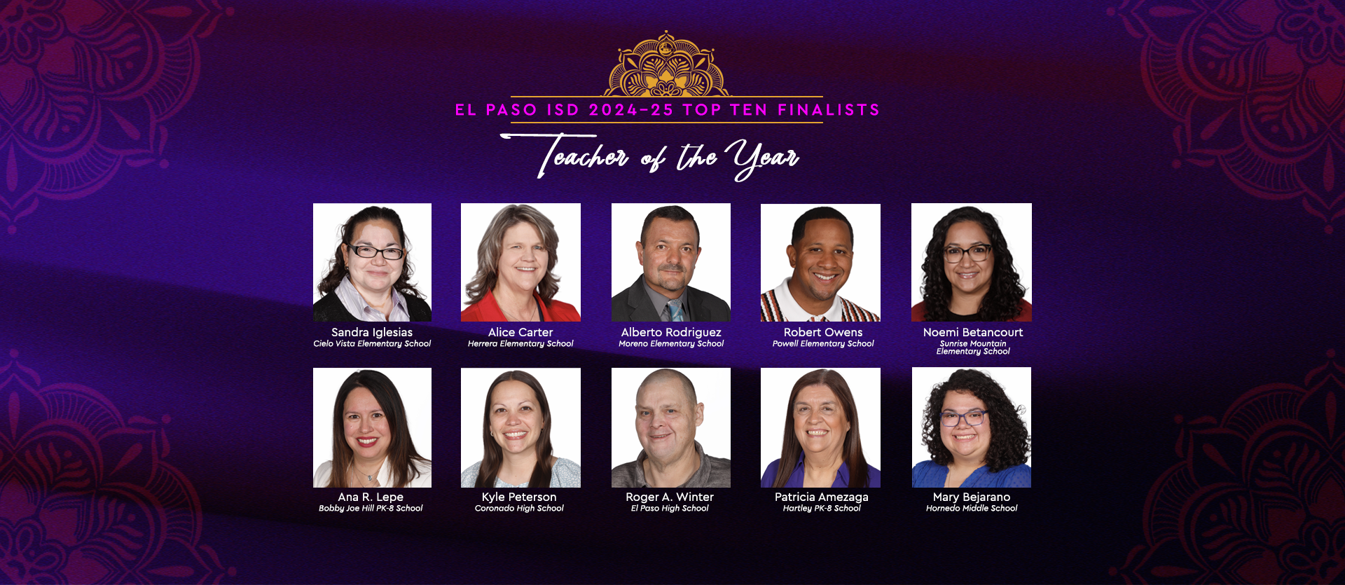 Top 10 Finalists