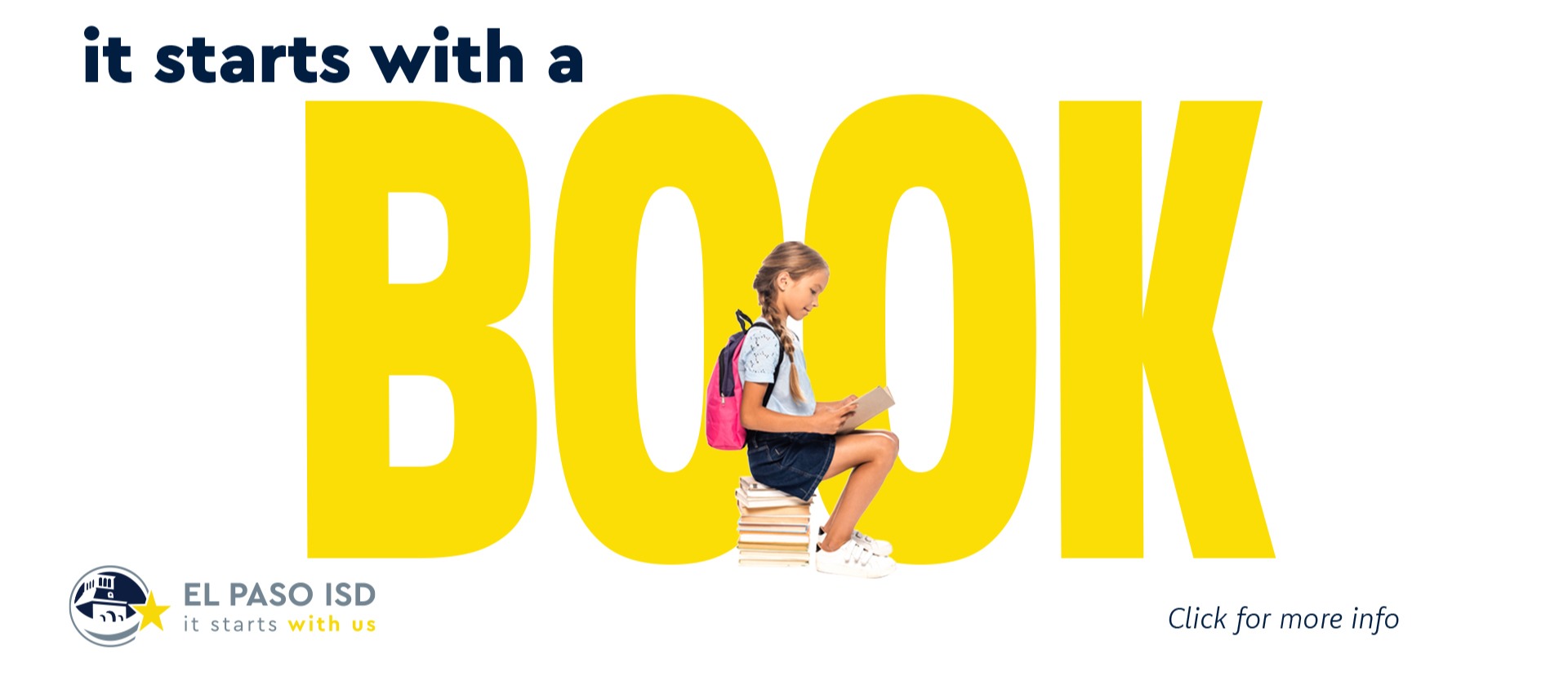 It starts with a book - click here for more info