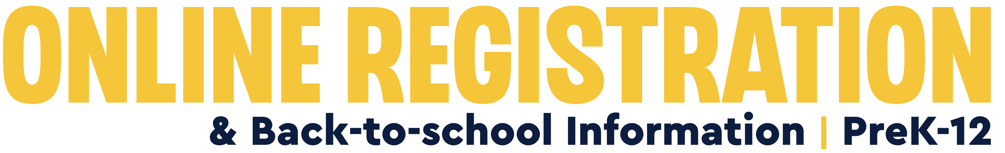 online registration
