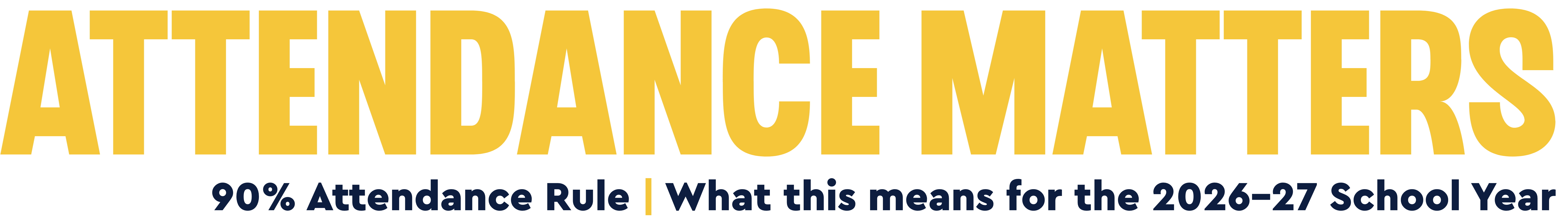 attendance matters