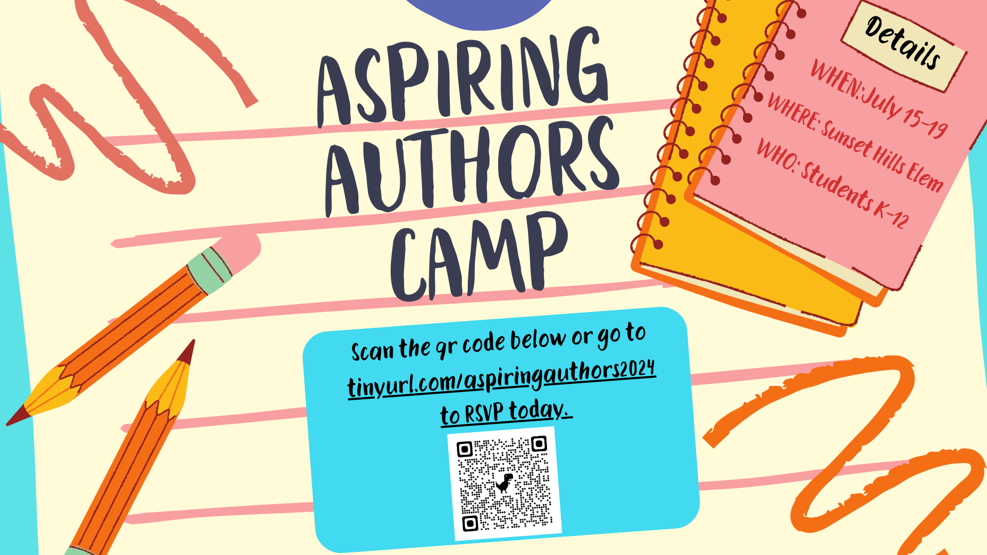 Aspiring Authors Camp