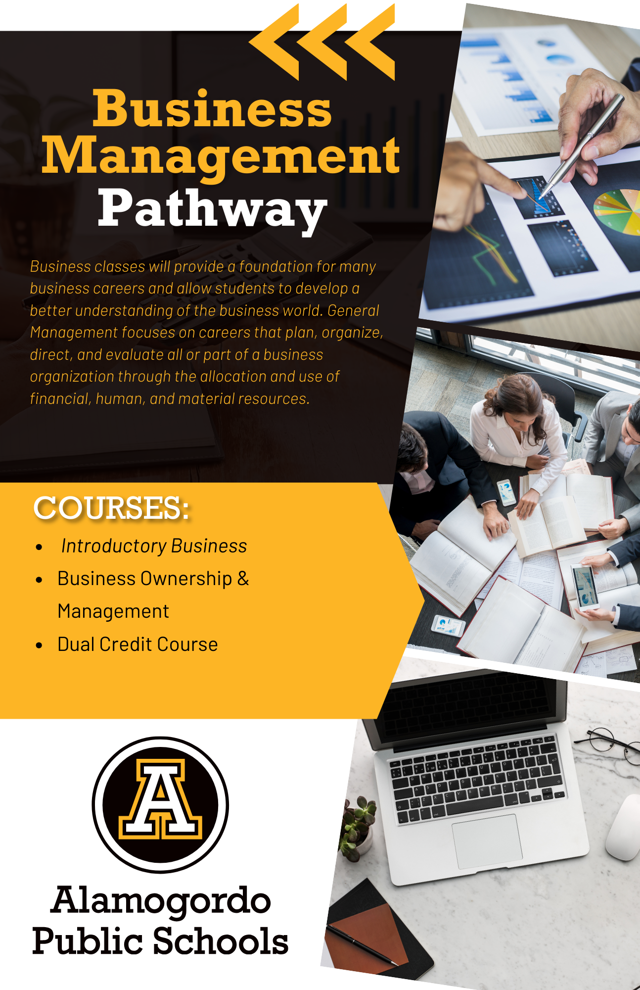 Business Management Pathway Flyer 