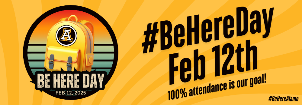 Be Here Day Graphic