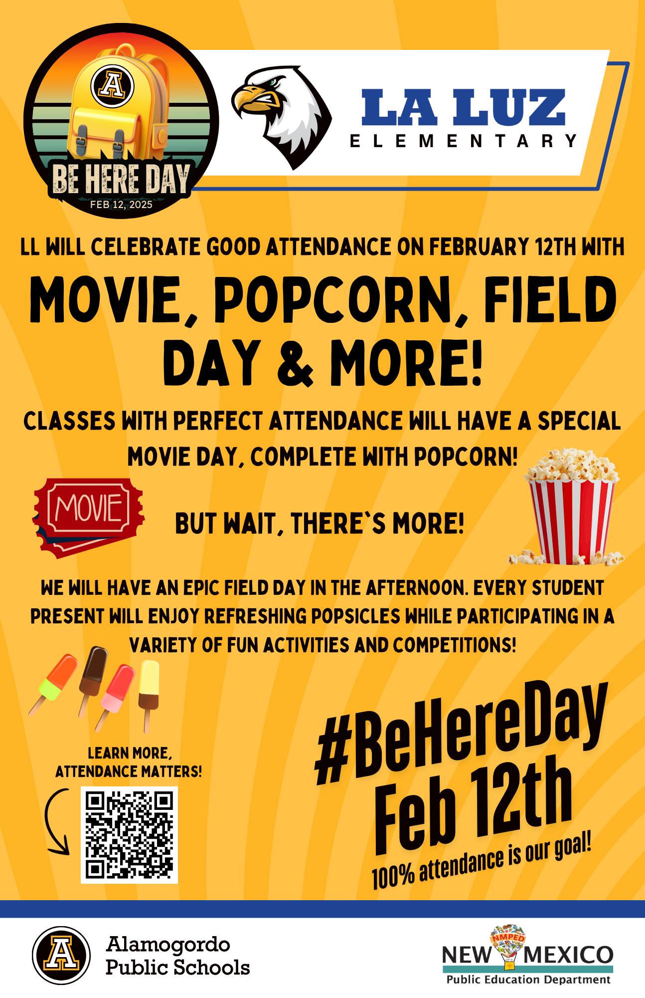 Be Here Day LL Poster