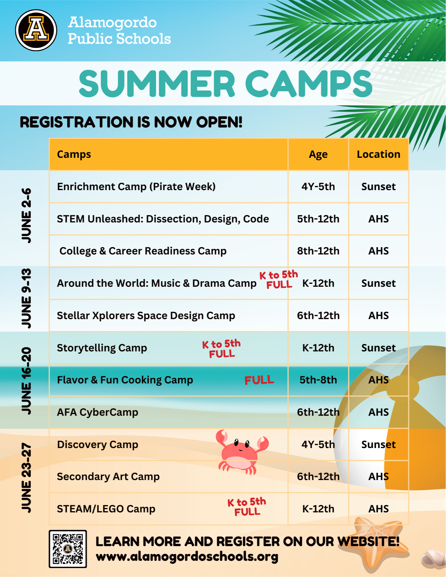 2025 Summer Camps