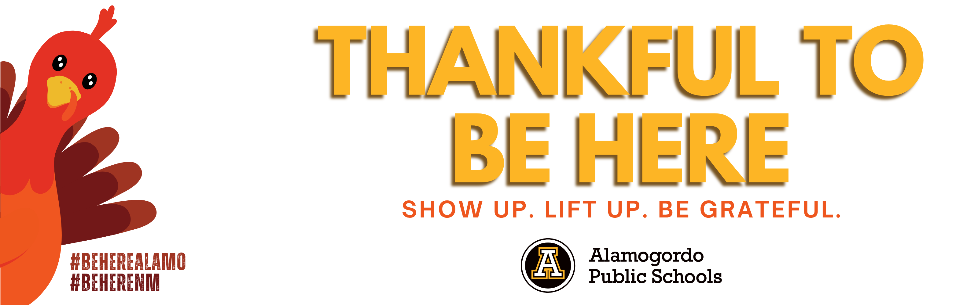 Thankful to Be Here Graphic