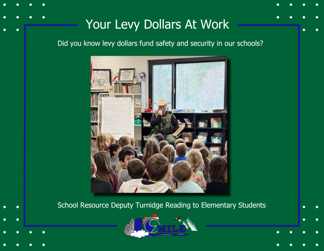 Levy Dollars at Work - Reading to Students