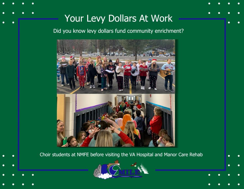 Levy Dollars at Work - Choir students